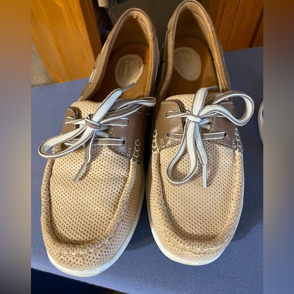 Ladies Clark shoes.